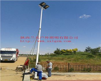 球場廣場高桿燈-內蒙古鄂爾多斯廣場照明項目